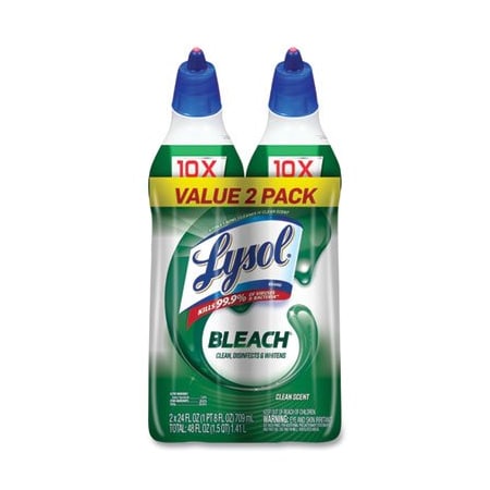 Reckitbenc LYSOL, DISINFECTANT TOILET BOWL CLEANER WITH BLEACH, 24 OZ, 8PK 96085